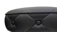 Modern Metal Frame -Button Tufted Design - Premium Comfort Extra Thick Upholstered Seat Bar Stool