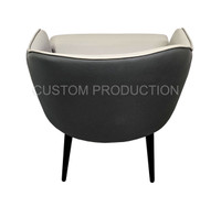 Two-Tone Restaurant Chair - High Performance Upholstery - Metal Legs Two-Tone Restaurant Chair - High Performance Upholstery - Metal Legs