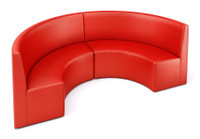 HORIZON- Half Circle Arrangement - Made in USA - Premium Upholstery HORIZON- Half Circle Arrangement - Made in USA - Premium Upholstery