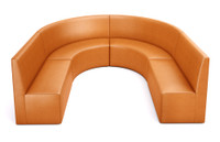 HORIZON- Extended Half Circle Arrangement - Made in USA - Premium Upholstery HORIZON- Extended Half Circle Arrangement - Made in USA - Premium Upholstery