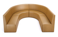 HORIZON- Extended Half Circle Arrangement - Made in USA - Premium Upholstery HORIZON- Extended Half Circle Arrangement - Made in USA - Premium Upholstery