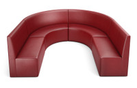 HORIZON- Extended Half Circle Arrangement - Made in USA - Premium Upholstery HORIZON- Extended Half Circle Arrangement - Made in USA - Premium Upholstery