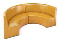 HORIZON- Half Circle Booth- Made in USA - Premium Upholstery HORIZON- Half Circle Booth- Made in USA - Premium Upholstery
