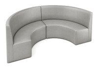 HORIZON- Half Circle Booth- Made in USA - Premium Upholstery HORIZON- Half Circle Booth- Made in USA - Premium Upholstery