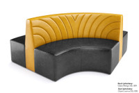 WAVE - Curved Chaise - Made in USA - Premium Upholstery WAVE - Curved Chaise - Made in USA - Premium Upholstery