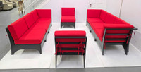Carina Outdoor Seating - Modular Sofa - Premium  5-Yr Warranty Sunbrella Fabric - Marine Grade Seaboard Frame