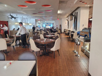 DC102 Modern Restaurant Chair - Metal Legs - Back Channel Tufted Back DC102 Modern Restaurant Chair - Metal Legs - Back Channel Tufted Back