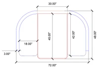 Restaurant Package: Set of [FOUR] Compact 4-Seater All-in-One Booth Seating with Integrated Tables - Optional Power Outlet