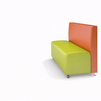 Student Lounge Package - Unique Mobility Design - Stella Sofas -  Perfect for Schools and Events - Power Outlets - 30" Round  Console Tables