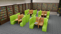 Work Study Capsules Package – Private, Comfortable, and Tech-Ready Seating for Learning Spaces Work Study Capsules Package – Private, Comfortable, and Tech-Ready Seating for Learning Spaces