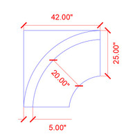 Style S - Diamond Style Back - Curved Corner Style S - Diamond Style Back - Curved Corner