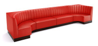 Style S - Channel Style Back - Large V Shape Seating  Arrangement G3