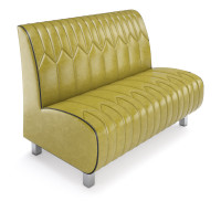 SOFIA - Plush Modern Tufted Booth- High Quality Materials - Handcrafted Craftsmanship - Boutique Collection