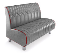 SOFIA - Plush Modern Tufted Booth- High Quality Materials - Handcrafted Craftsmanship - Boutique Collection