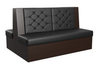 Tavern Restaurant Booth - Dual Panel - 38" Height (Seats 3)