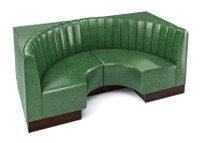 Style S - Channel Style Back - Half Circle Booth Style S - Channel Style Back - Half Circle Booth