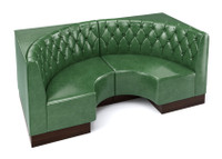 Style S - Diamond Back - Half Circle Booth