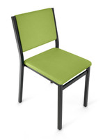Outdoor Gunmetal Frame - Sunbrella Restaurant Chair - Proudly Made in America