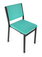 Outdoor Gunmetal Frame - Sunbrella Restaurant Chair - Proudly Made in America