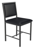 Modern Golden Nero Restaurant Package - Restaurant Booth - Black Diamond Button Tufted Upholstery - Premium Gold Glaze Wrapped Frame - Restaurant Tables and Chairs (Seats 16)