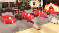 Bowling Exclusive Furniture Package featuring COCO Modular Seating with Round Lounge Tables (Seats 28) Bowling Exclusive Furniture Package featuring COCO Modular Seating with Round Lounge Tables (Seats 28)