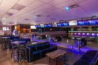 Bowling Exclusive Furniture Package featuring COCO Modular Seating with Round Lounge Tables (Seats 28)