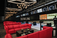 RIVERA Modular Bowling Furniture - Sofas - Lounge Tables - Storage (Seats  32)