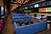 RIVERA Modular Bowling Furniture - Sofas - Lounge Tables - Storage (Seats  32)