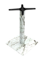 Overstock Dining Package of [9] Marble Pattern Restaurant Tables - [18] Restaurant Chairs 