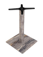 Overstock Dining Package of [9] Marble Pattern Restaurant Tables - [18] Restaurant Chairs 