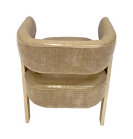 NAPOLI Modern Club Chair - Extra Comfort Seat - Premium Upholstery - Seaboard Base