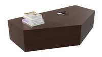 Monroe Modern Lounge Table with Storage - Perfect for Institutions and Entertainment Spaces