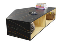Monroe Modern Lounge Table with Storage - Perfect for Institutions and Entertainment Spaces