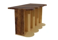 Set of Three: Bar Tables With Golf Bag Storage and Four Bar Stools and Lounge Lugano Seating (Seats 24)