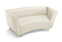 8005 Long Curved Modern Loveseat