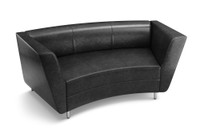 8005 Long Curved Modern Loveseat