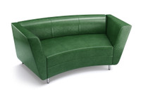 8005 Long Curved Modern Loveseat
