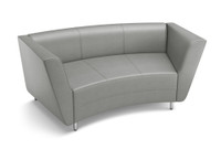 8005 Long Curved Modern Loveseat