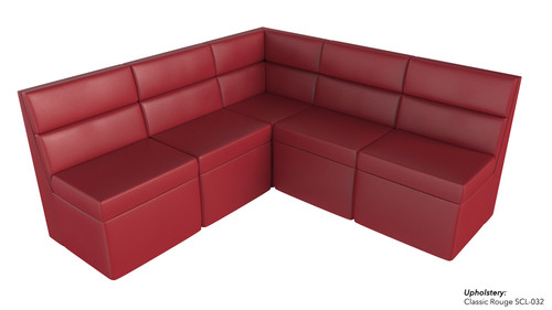 601 V-Shape Banquette Seating Modular Seat - Made in USA