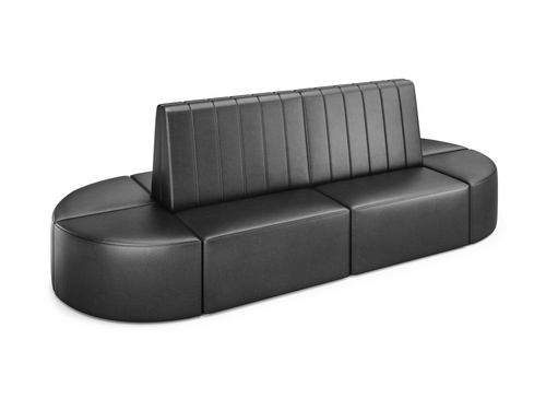 Fortuna Collection: Island Seating Configuration G4 - Premium Channel Tufted Upholstery - Made in USA Fortuna Collection: Island Seating Configuration G4 - Premium Channel Tufted Upholstery - Made in USA