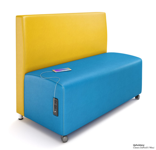 Unique Mobility Design - Stella Sofa -  Perfect for Schools and Events - Optional Power Outlet Unique Mobility Design - Stella Sofa -  Perfect for Schools and Events - Optional Power Outlet