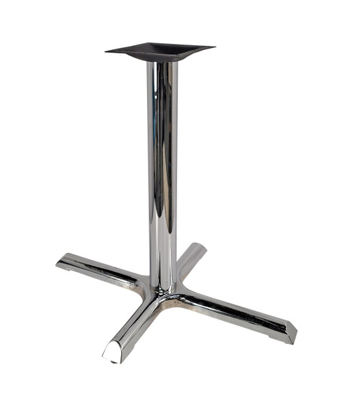 Cast Iron Chrome Plated - Heavy Duty Base  - Dining Height Cast Iron Chrome Plated - Heavy Duty Base  - Dining Height