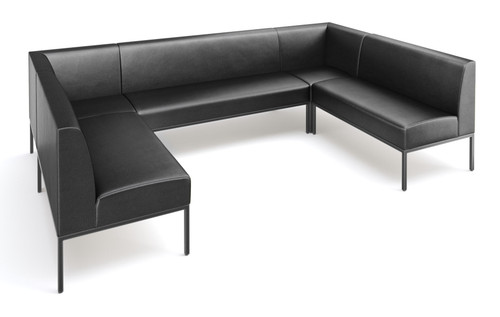 Leon X - Modular Seating - Open Side Ushape - Made in USA Leon X - Modular Seating - Open Side Ushape - Made in USA