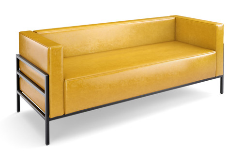 HST005 Urban Modern Collection: Sofa - Full Welded Gunmetal Outline Frame - Made in USA HST005 Urban Modern Collection: Sofa - Full Welded Gunmetal Outline Frame - Made in USA