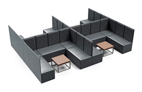 1926 - Button Tufted  - Modular Seating Collection G5 - Made in USA 1926 - Button Tufted  - Modular Seating Collection G5 - Made in USA