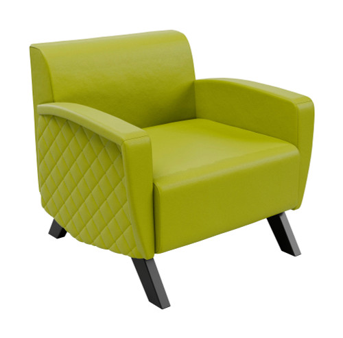 Retro Chair - Wide Comfort Seat - Premium Upholstery - Made in USA Retro Chair - Wide Comfort Seat - Premium Upholstery - Made in USA