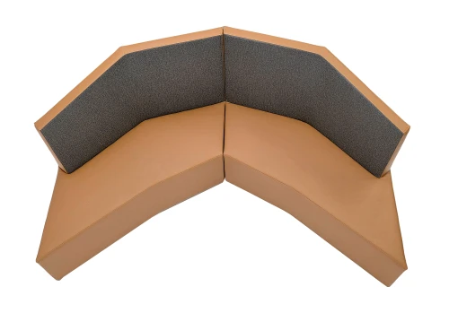 Monty Booth Seating - Modern Design  - Fully Customizable - 100% Handcrafted In USA - Event Ready