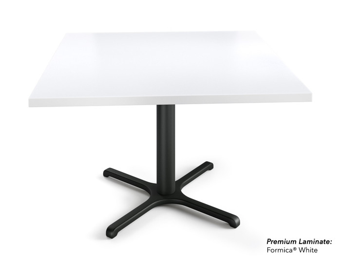 white table square