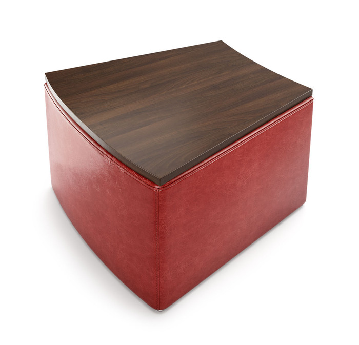 Harmony Collection - Large Wedge Coffee Table - Made in USA