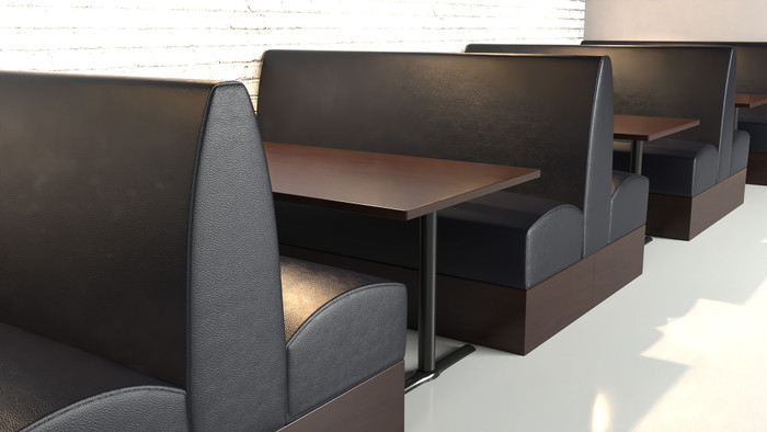 Booth-Style-I Restaurant Booths & Restaurant Tables Package (SEATS 16)